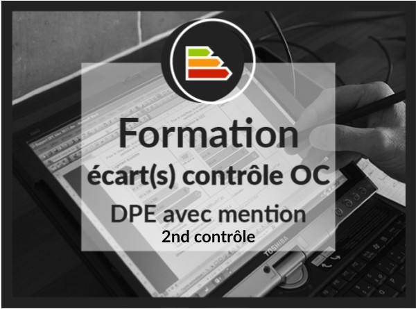 Energie avec mention (DPE) - Ecart(s) OC - C2